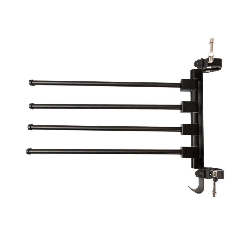 

Laundry Drying Rack Aluminum Alloy Heavy-Duty Hanger RV Ladder-Mounted Clothes Drying Rack For Campers Trailer Travel Hotel