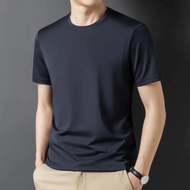 ROMON Men's Casual Short-Sleeve T-shirt
