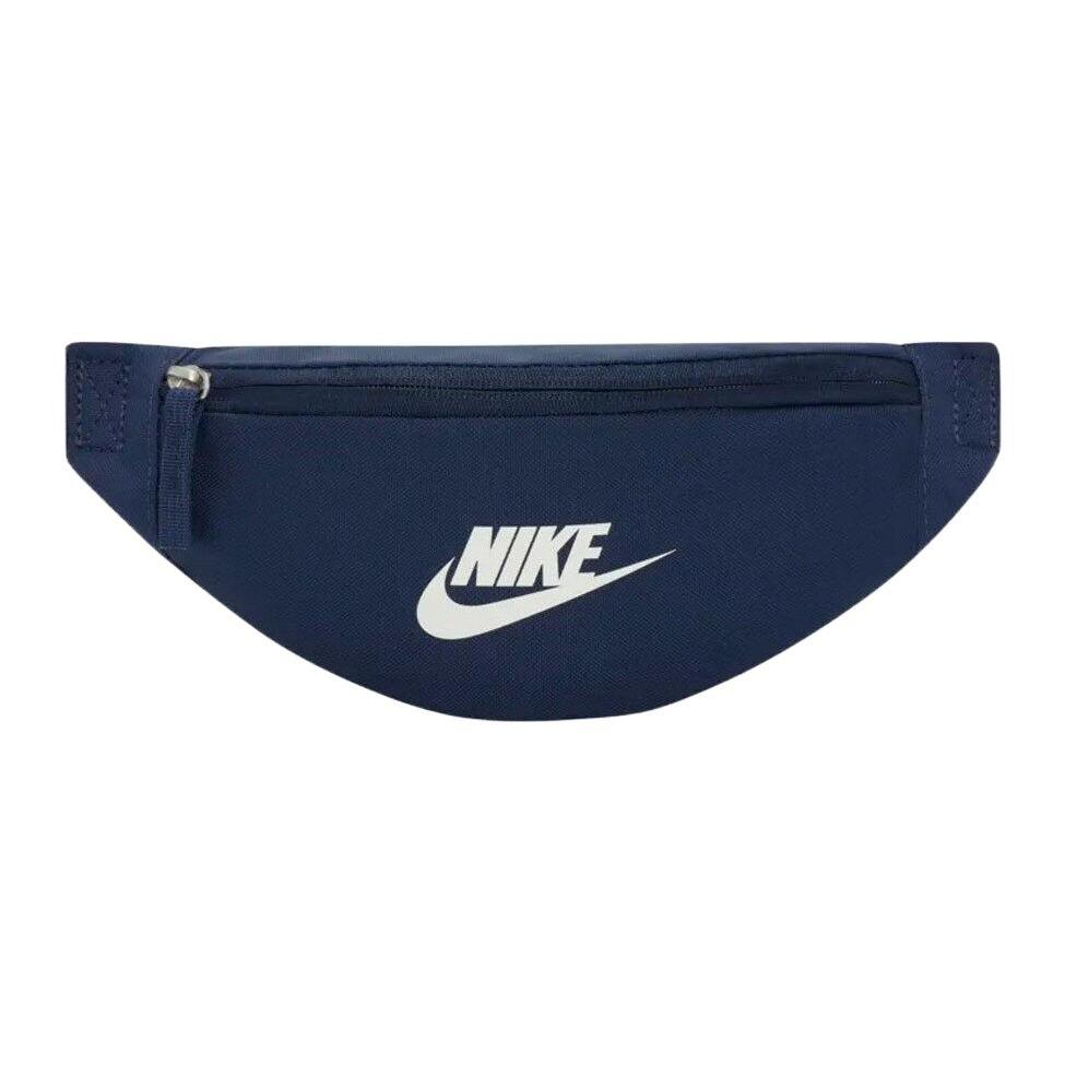 

New Nike Heritage Synthetic Material Fanny Pack Unisex Marine Blue DB0488410 27.9*5.1*10.9CM