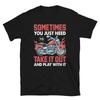 Chopper Cruiser Motorbike Burning Chopper Biker T-Shirt