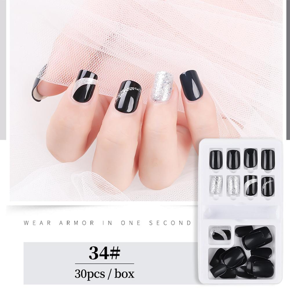 30 Piece Box, Wearable, Detachable, Nail Art