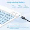 Samsung Tab A11+ Bluetooth Keyboard Case with Pen Slot & Mouse