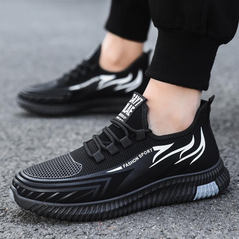 

Осенне-зимняя одинарная хлопковая мужская водонепроницаемая и теплая спортивная обувь с набивным рисунком из утолщенного хлопка рабочая обувь модная корейская версия для бега 39