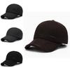 Sports Letters Middle Aged Elderly Hats Autumn Winter Ear Protection Warm Thick