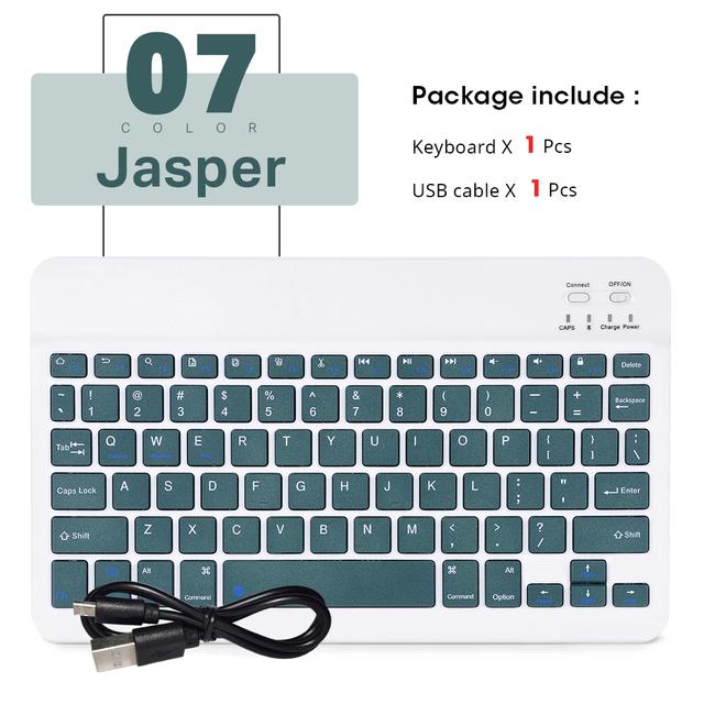 Wireless Keyboard Mouse For Ipad Samsung Xiaomi Huawei Android Tablet Portable Portuguese Arabic Korean Mini Bluetooth Keyboard