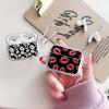 Case For Airpods Pro2 4 Pro 2 1 Pro3 3 Clear Earphone Cases Cover Red Black Lip Art