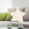 Nuolux Nap Pillow, Fluffy Body Pillow, Cute Star-Shaped, Stylish Girl's PP Cotton, 40x40cm, Lumbar Support, Interior Decor, Living Room, Office,