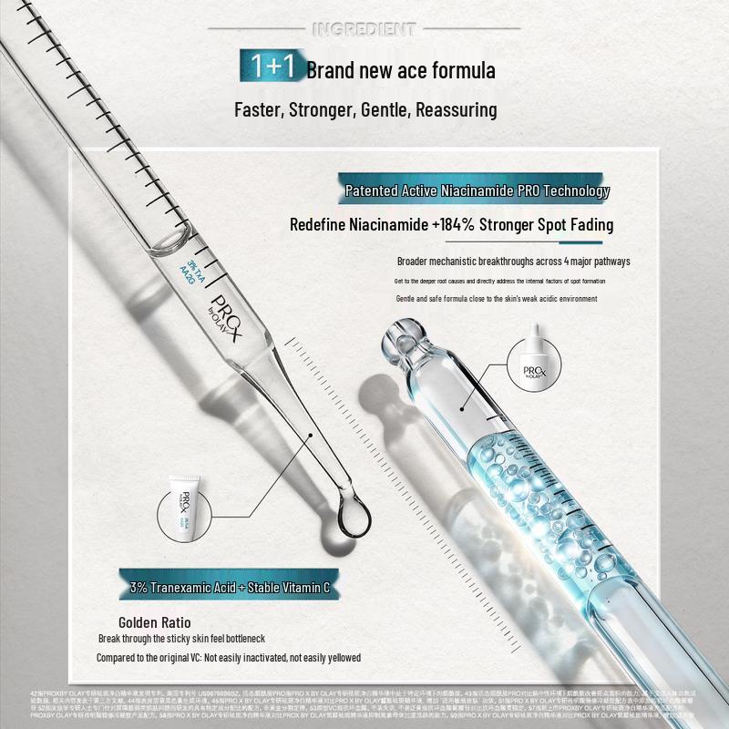 Olay Set Siero Macchie Scure e Fiale con Acido Tranexamico ProX 4ª Generazione