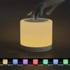 Bedside Table Touch Lamp Wireless Bluetooth with Speaker Light Colorful LED Night Dimming Atmosphere for Bedroom Table Lamp