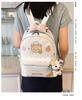 Schoolbag11 New Cute Bear Backpack Large Capacity Out Light Backpack High Value Sweet Cartoon Women's Schoolbag
