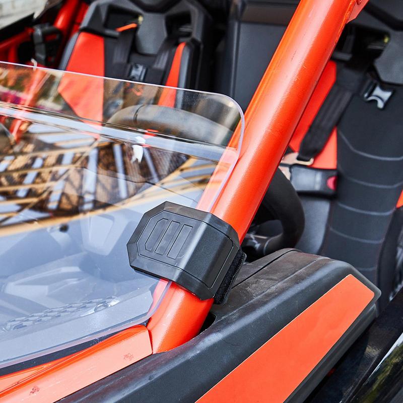 Cleme de parbriz UTV Kit curea cu clemă reglabilă 2 buc. Kit curea cu clemă reglabilă pentru cărucioare de golf Motociclete ATV Club Cars