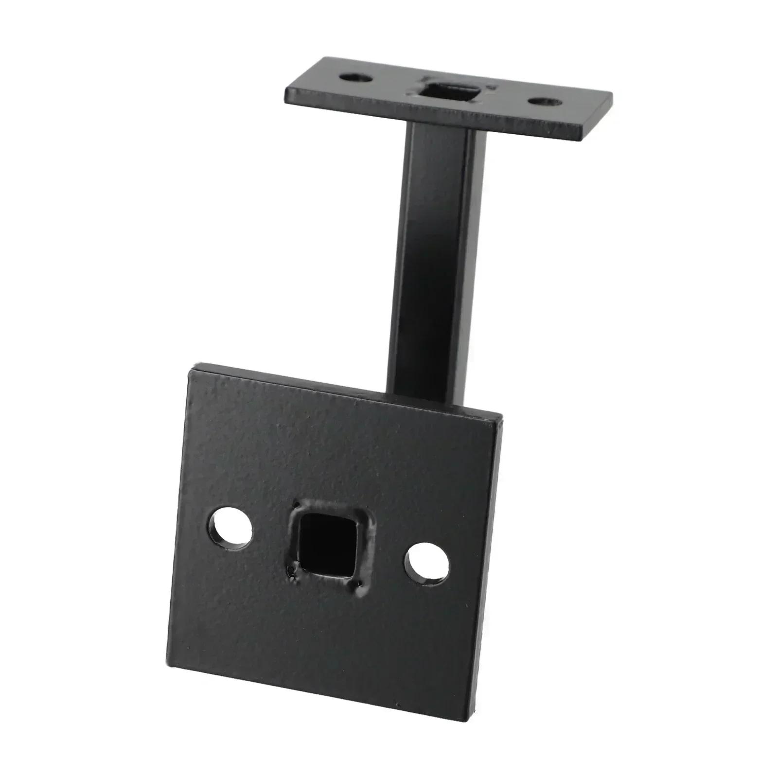 

Black Stainless Steel Stair Handrail Bracket Bannister Wall Support Hand Rail Furniture Hardware Bracket Against The Wall Fixed China Mainland
