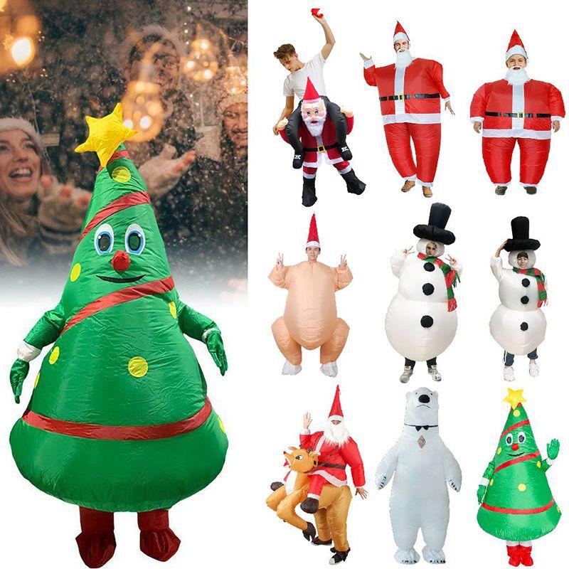 Hilarious Unisex Christmas Adult Inflatable Fancy Dress Costume For Parties And Events