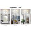 13.5inchs Minimalist Ceiling Fan With Light Household Small Electric Ceiling Fan Light Toilet/Kitchen DC Motor Fan Lamp