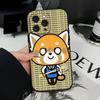 Cartoon Cute A-AggretsukoS Phone Case For IPhone 17 16 15 14 13 12 11 X XR XS Plus Pro Max Mini Soft Black Cover