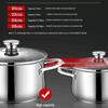 ZISIZ 304 Stainless Steel Steamer Pot