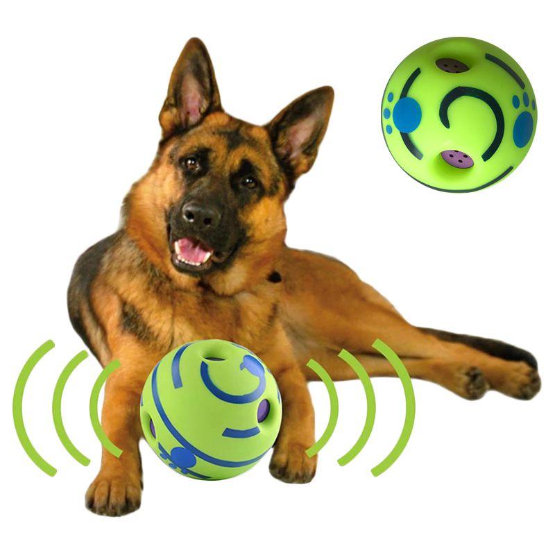 Wobble Wag Giggle Ball Safe Non-toxic And Durable Pet Toy For Dogs