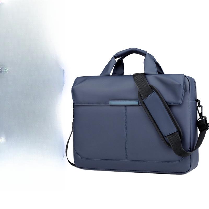 Fashionable Men's Computer Bag High-end Casual Women's Handbag Commuting One-shoulder Crossbody Bag Business Waterproof Briefcase