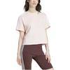 Clothing T Shirts Women's Pink Crew Neck IY4227