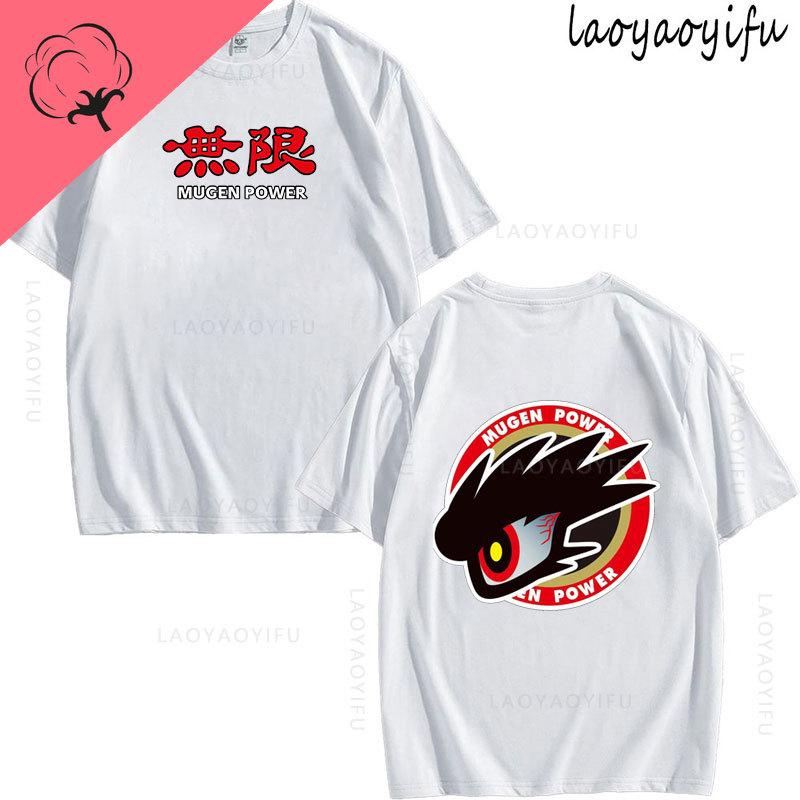 JDM Modified Car MUGEN POWER Theme 100Cotton Summer TShirt Printed Fashion Mens Womens Fashion High Quality Oneck Casual
