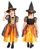 Clearstone Cosplay Halloween Melody Orange Dress, Kids, 120cm, Girls,