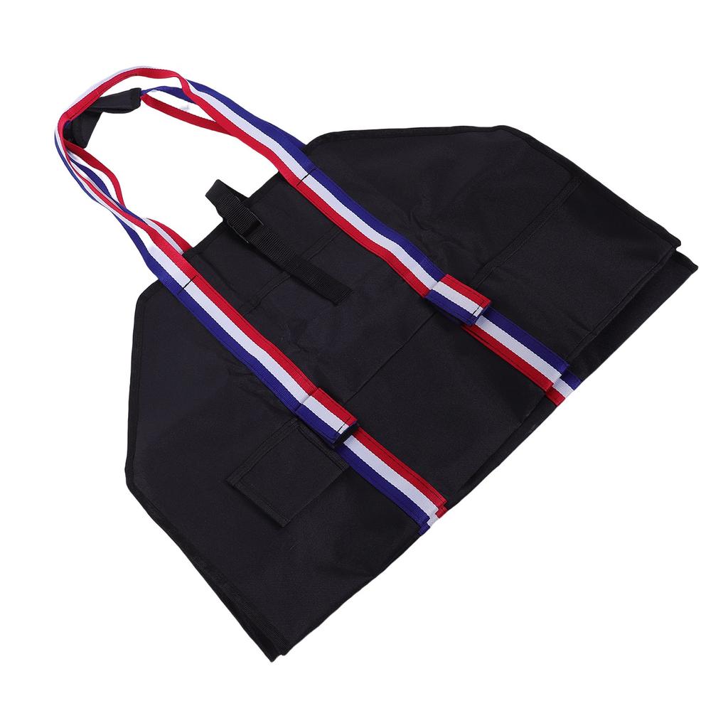 Brennholztrage Tasche Große Holztrage Haltertasche mit Griffen Axt Tragedesign für Drinnen Draußen Camping 600D