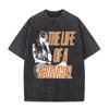 The Life of A Showgirl Album Merch Tshirts Fan Gifts Mens Women Clothing Vintage Washed Cotton Oversized Short Sleeve T Shirts