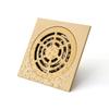 10x10cm Square Brass Floor Drain, Odor Proof Floor Drain Cover, Bathroom Shower Hardware, Bathroom Accessories Shower Drain