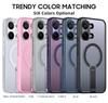 Anti-fall Cooling Hole Design Magnetic Case For Xiaomi Poco X8 Pro Max Redmi Turbo 5Max Metal Bracket TPU Acrylic Phone Cover