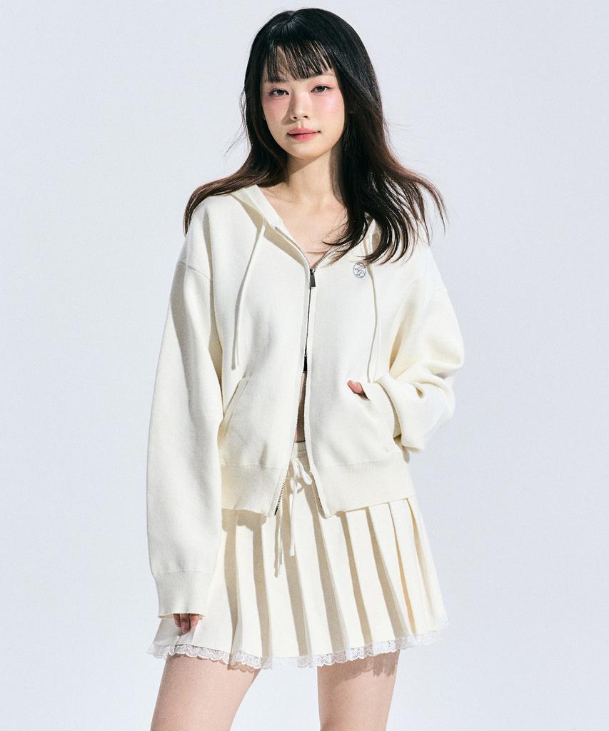 Zero Planet Ailey Knit Skirt Pants [Ivory]