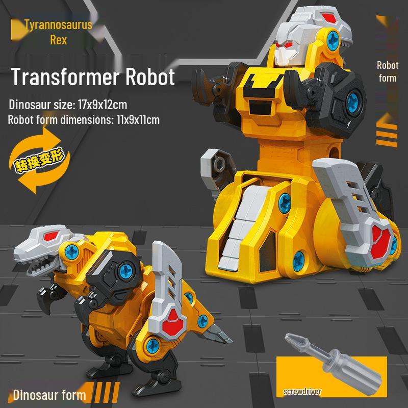 Electric Dinosaur Model: Kids' Educational Assembly & Disassembly Toy