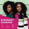Rosemary Hair Thickening Shampoo: Thickening and Strengthening Formula for Men & Women - with Tea Tree Oil Biotin Mint - For Thinning Fine Hair