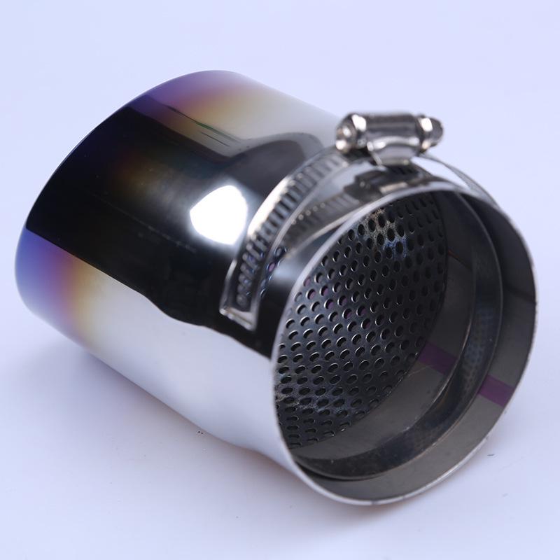 Compatible Titanium Blue Tailpipe for Magotan, Sagitar, Lavida, Golf, Tiguan, A4L, A1, A3 (1.4 & 1.6)