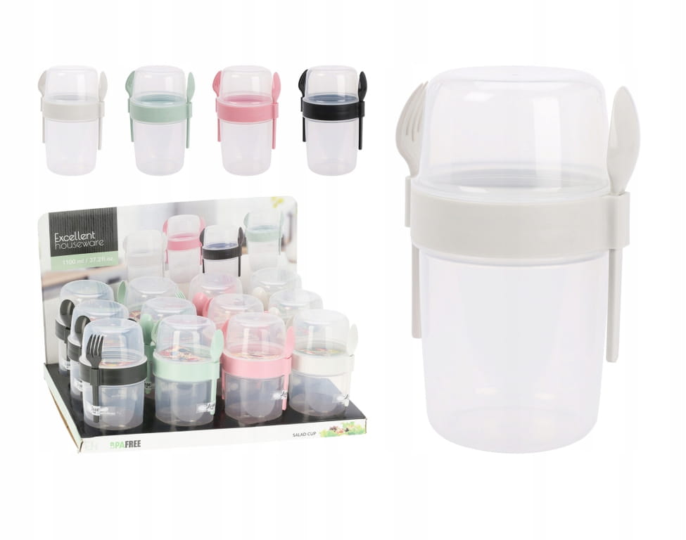 Food Container with Cutlery Lunch Box , Cup