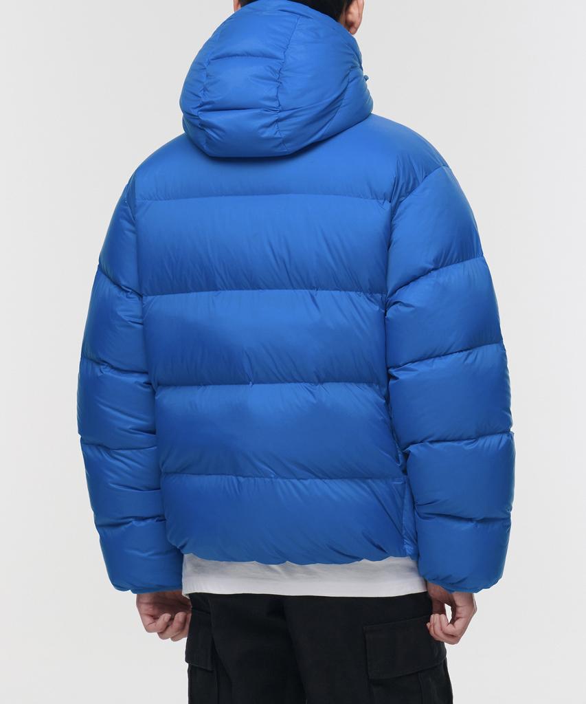 Musinsa Standard Ripstop Hooded Down Short Padded Jacket [Blue]