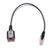 3,5mm na RJ9 Jack Adaptér PC Náhlavní souprava Audio Kabelový konvertor Telefonní Použití