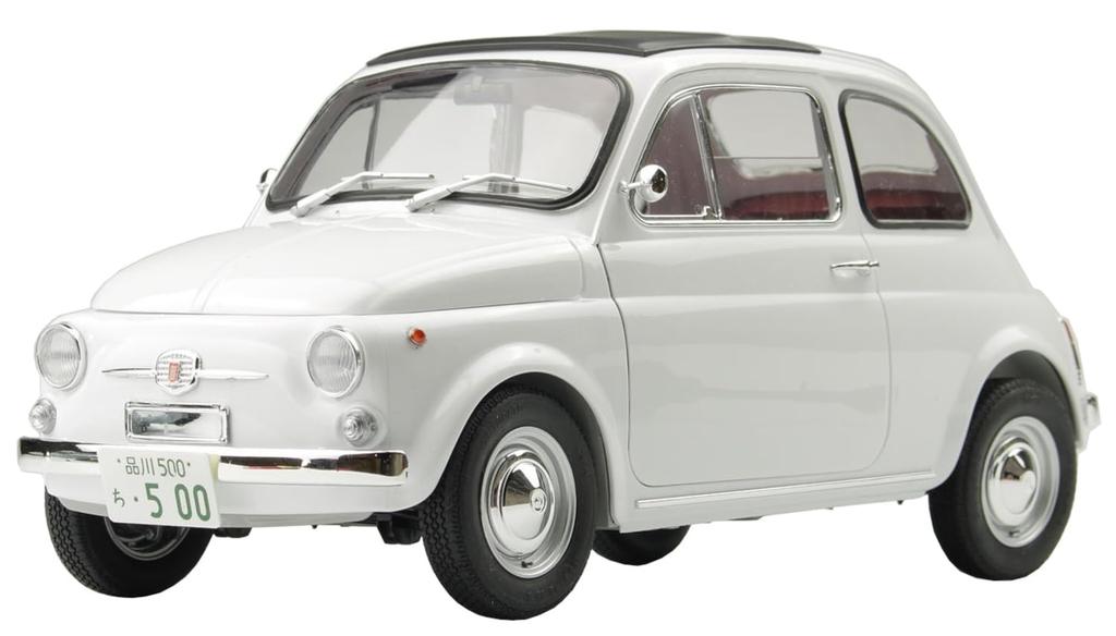 PLATZ 1/12 Scale Fiat 500F 1968 Plastic Model PIT005
