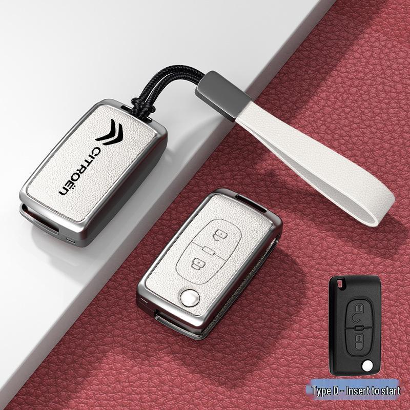 Car Key Cover & Buckle for Citroen C3XR, C4L, Tianyi, C5, C4 Sega, Elysee, C6 Models