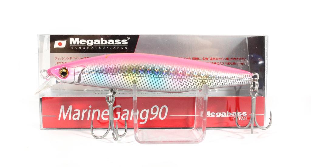 Megabass Marine Gang 90S Esca affondante GG Pink Back Rainbow (8342)