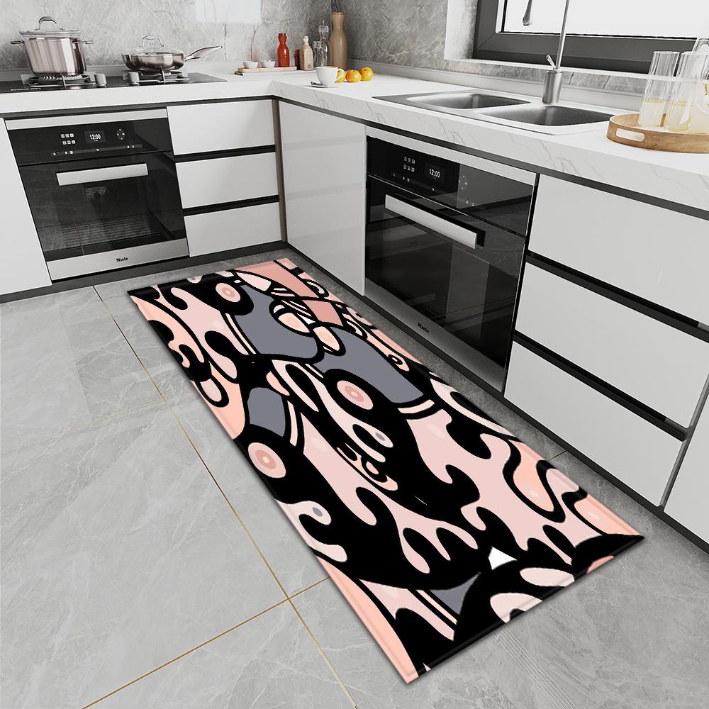 Alfombra de cocina, alfombra para puerta de entrada, dormitorio, pasillo, alfombra para la puerta del baño, alfombra para sala de estar