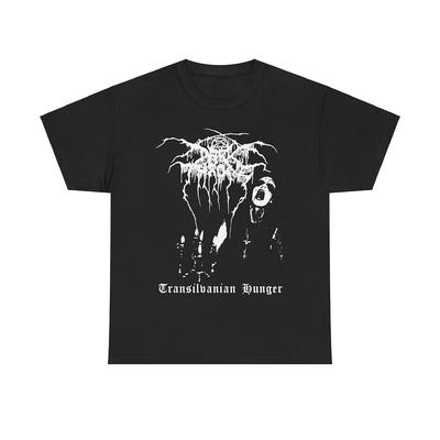 230 Gsm 100% Bavlna Darkthrone Tričko Transilvanian Hunger Bathory Emperor Gorgoroth Immortal Dissection Carpathian Forest Unisex Ťažké Bavlnené Tričko