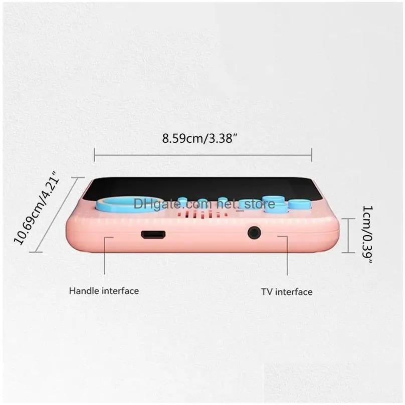 G7 Ultra-thin Mini Retro Handheld Portable Game Console 3.5-Inch LCD Color Screen Built-In 666 Game with Inbuilt Speaker Connect with TV Gameboy