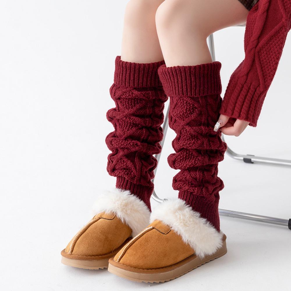Jk Lolita Leg Warmers Y2k Boot Cuffs New Warm Foot Cover  Gifts