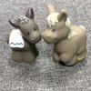 BIXE Fisher Lot Little 2inch Mini Pessoas Fazenda Zoológico Animal Desenhos animados figuras de ação brinquedos presente de Natal
