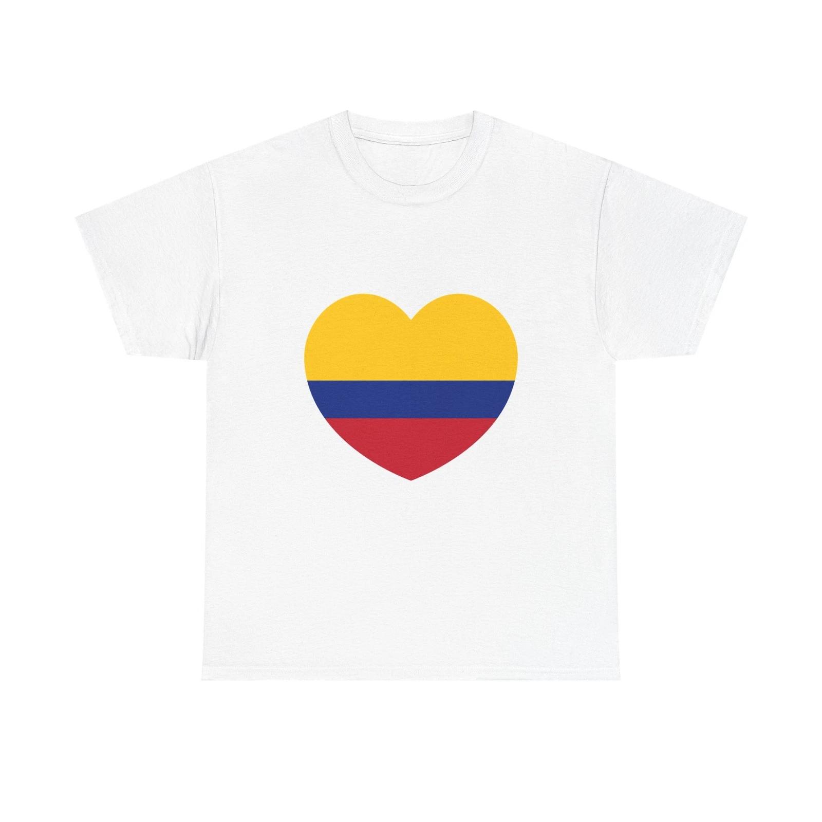 Heart Flag of Colombia - T shirt S