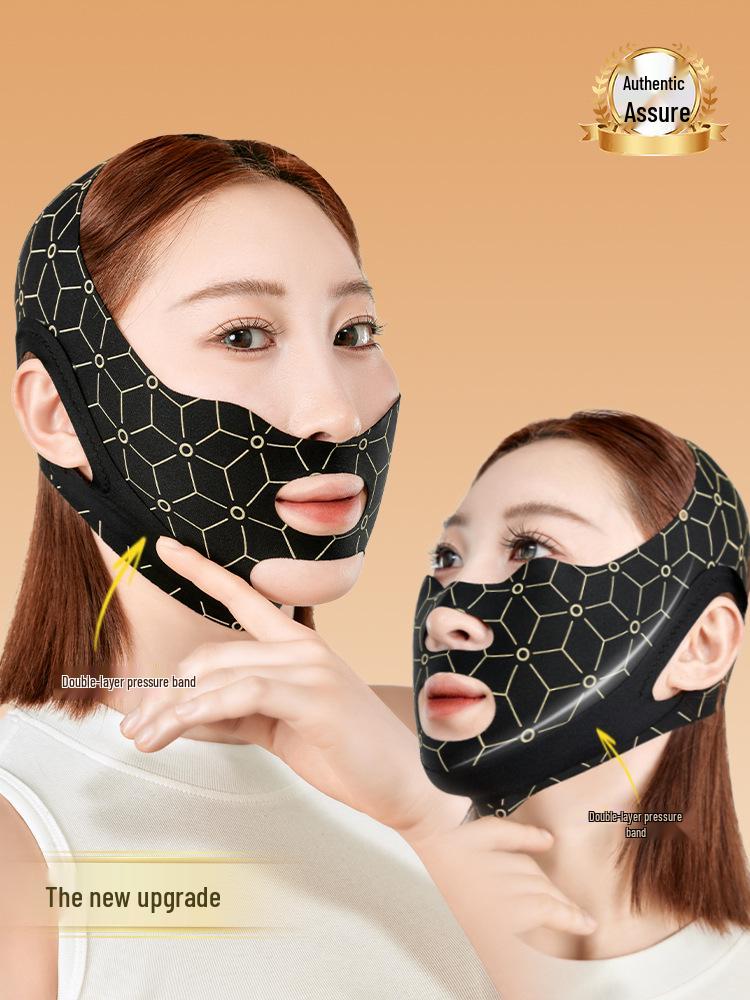 

Black Face Slimming Band for V-Lift & Double Chin Reduction