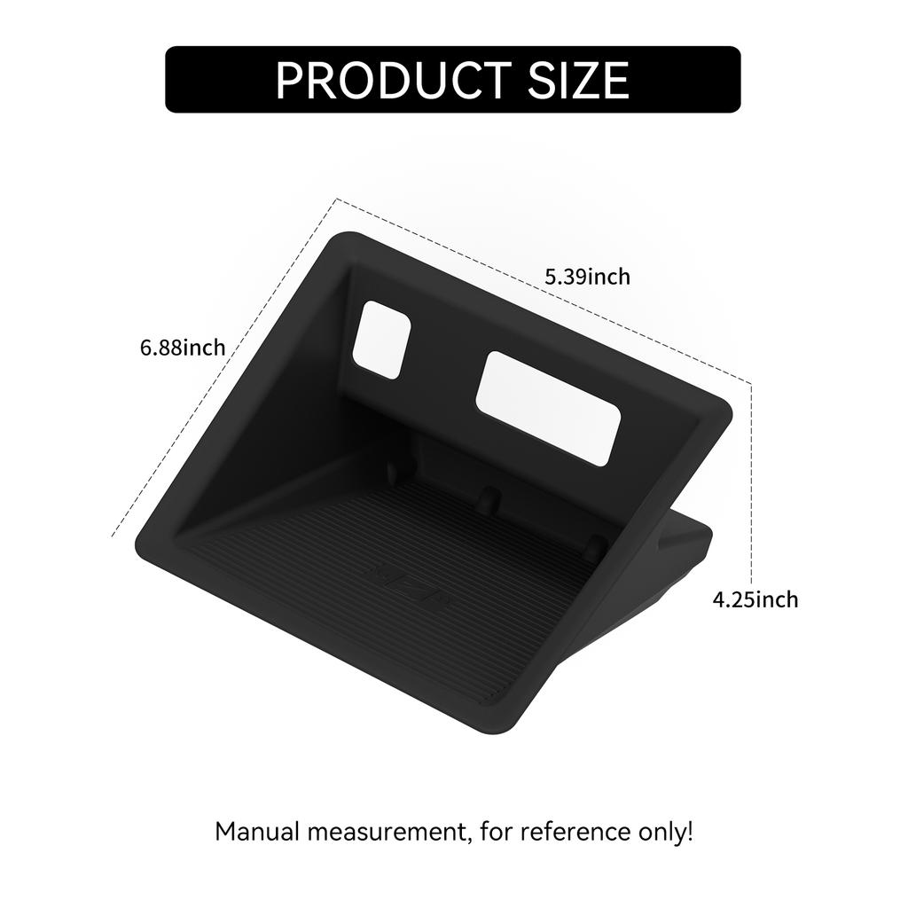 LUCKEASY Left Drive for Nissan Kicks 2025 2026 Car Wireless Charging Pad Mobile Anti-Slip Protective Mat Center Accessories