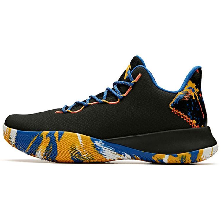 Anta Pallas Cushioning Low Top Performance Basketball Shoes Men's True Blue 11941621-1