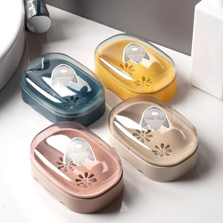 

Новому клиенту скидка ¥5! Большая мыльница с откидной крышкой – Идеально для студенческих ванных комнат