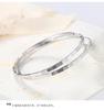 Sterling Silver Big Hoop Earrings for Women - High-End Fashion Circle Dangle Style